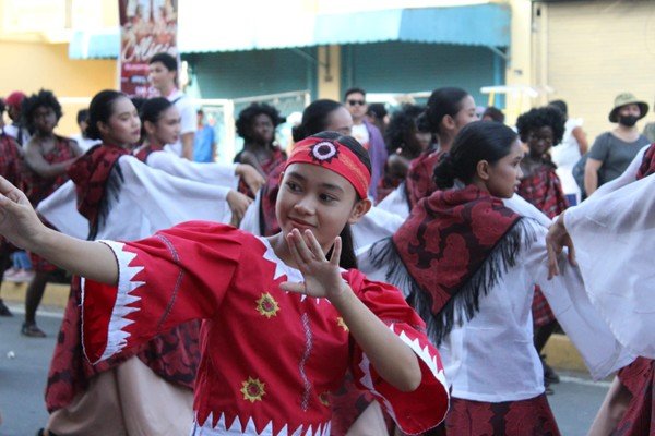 Filipino mountain tribes in Visayas region tell their histories through traditional songs and dances, sponsored by Prof. Santoli and AAI.